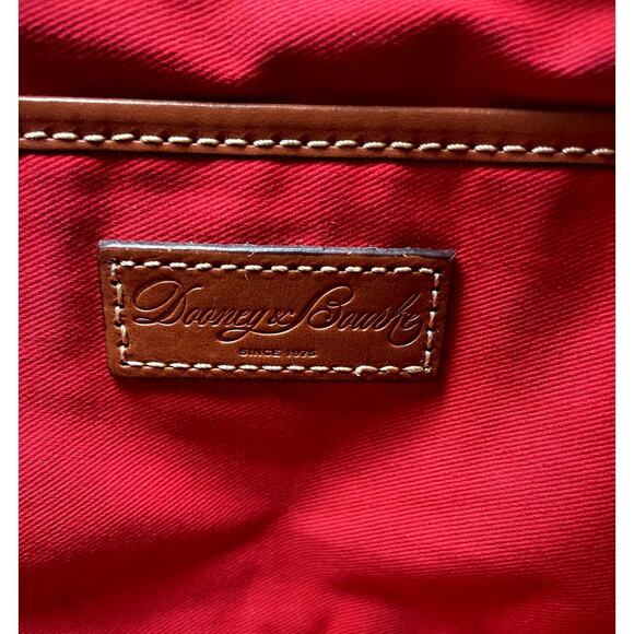 Dooney & Bourke Blue and Brown Shoulder Bag - Picture 7 of 11